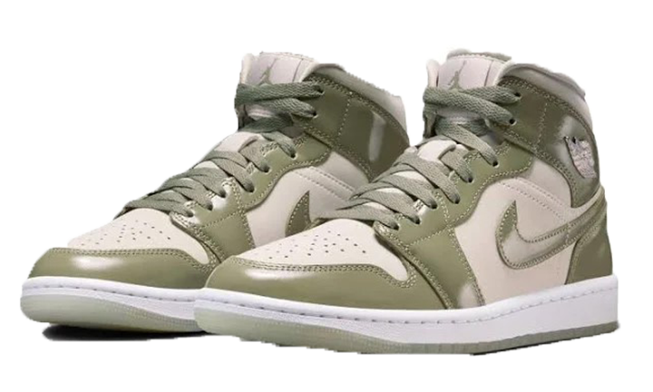 Jordan 1 Mid SE Sea Glass Oil Green