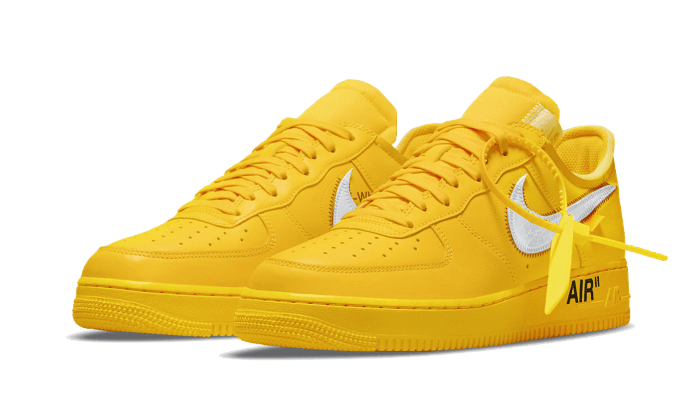 Nike Air Force 1 Low Off-White ICA University Gold
