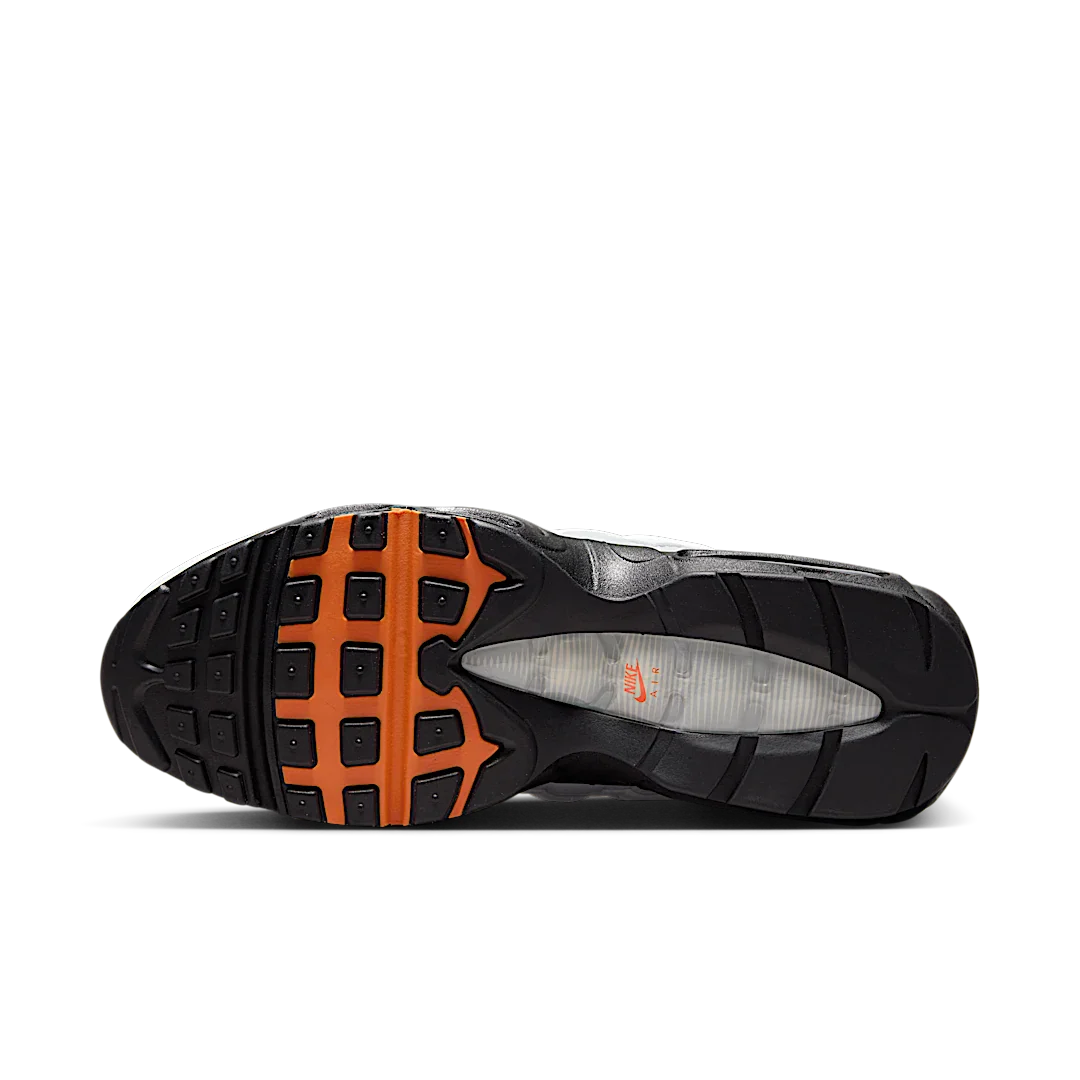 Nike Air Max 95 Wolf Grey Safety Orange Pure Platinum