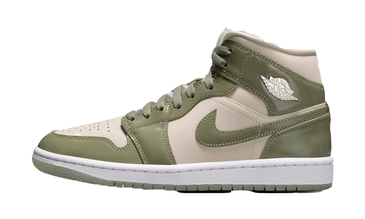 Jordan 1 Mid SE Sea Glass Oil Green