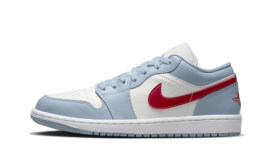 Air Jordan 1 Low Blue Whisper Dune Red