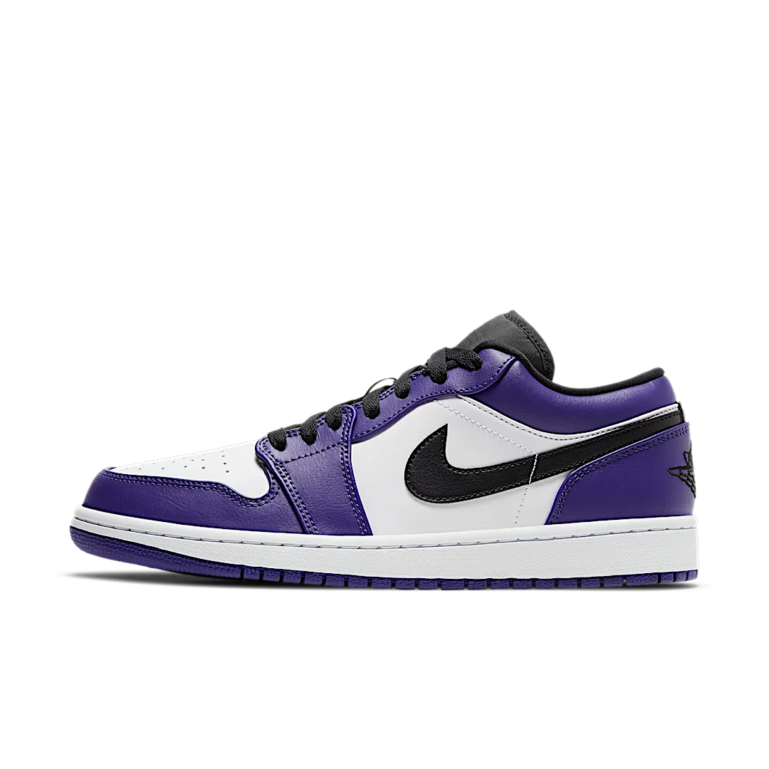 Air Jordan 1 Low Court Purple White