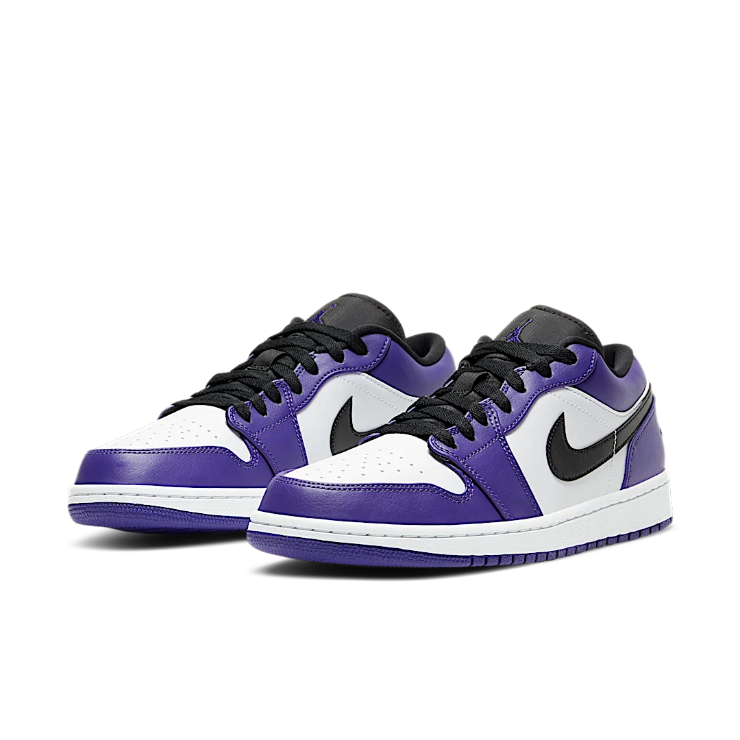 Air Jordan 1 Low Court Purple White