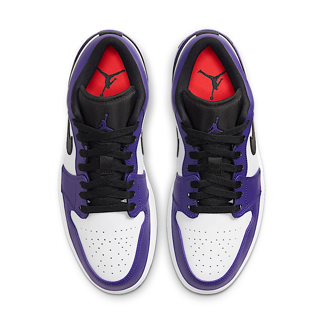 Air Jordan 1 Low Court Purple White