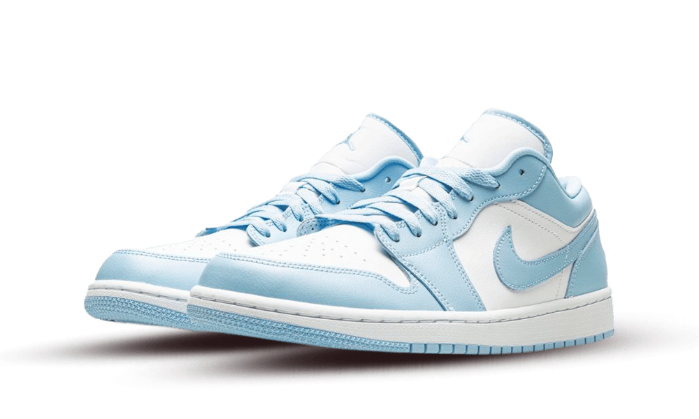 Air Jordan 1 Low White Ice Blue