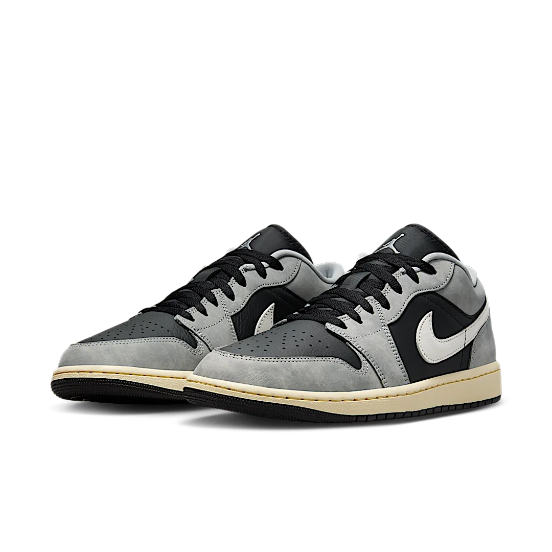 Air Jordan 1 Low Light Smoke Grey Off Noir