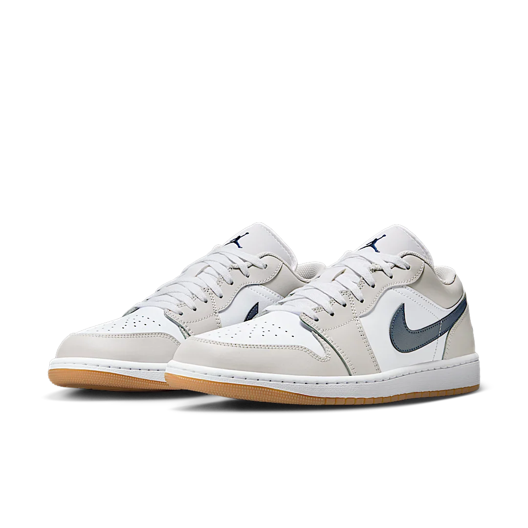 Air Jordan 1 Low Midnight Navy Neutral Grey