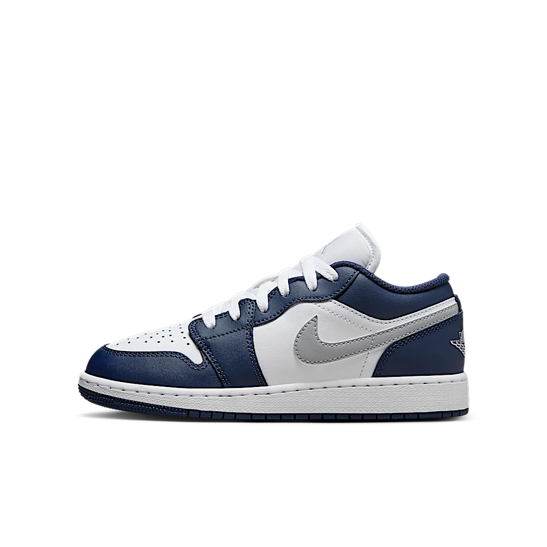 Air Jordan 1 Low Midnight Navy Wolf Grey