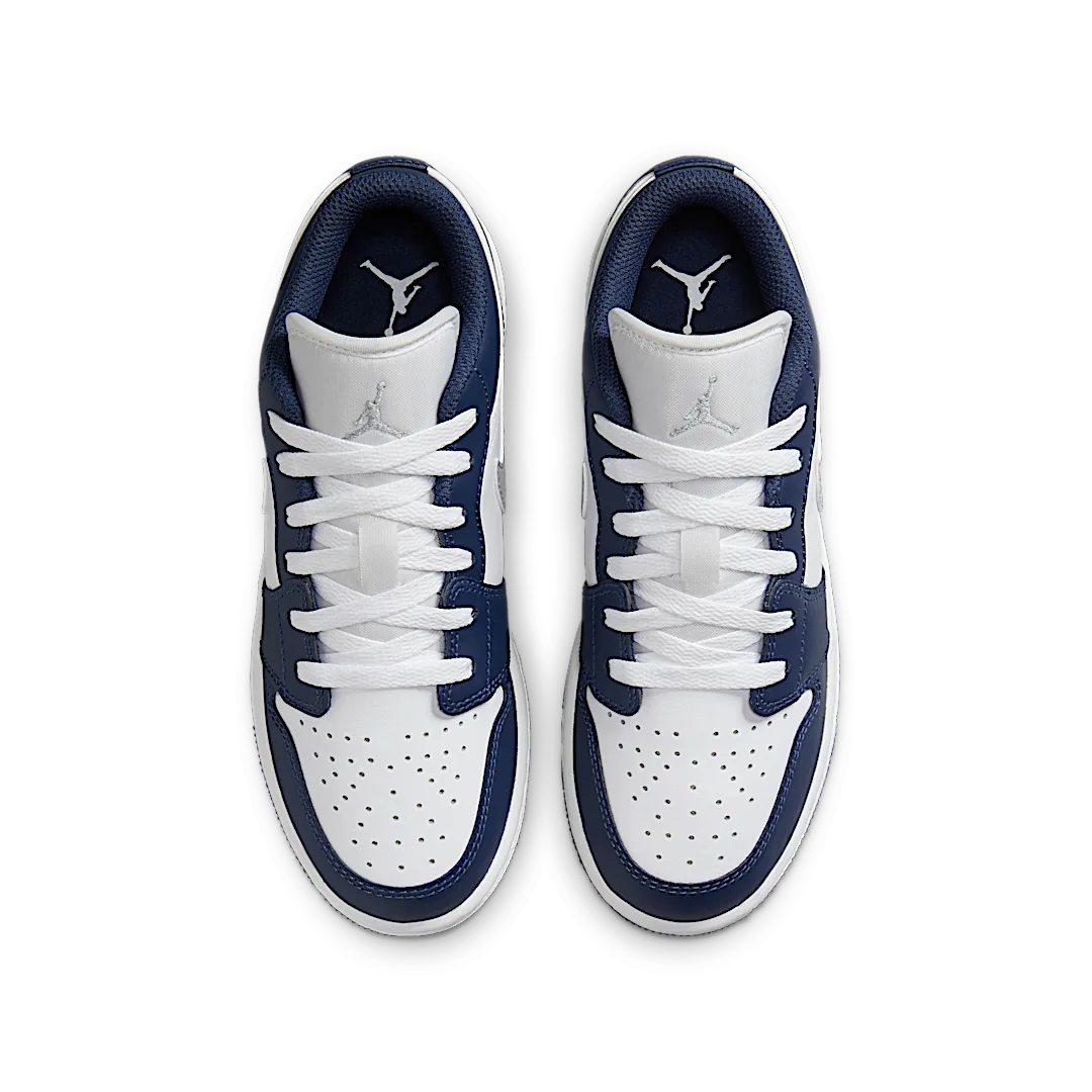 Air Jordan 1 Low Midnight Navy Wolf Grey