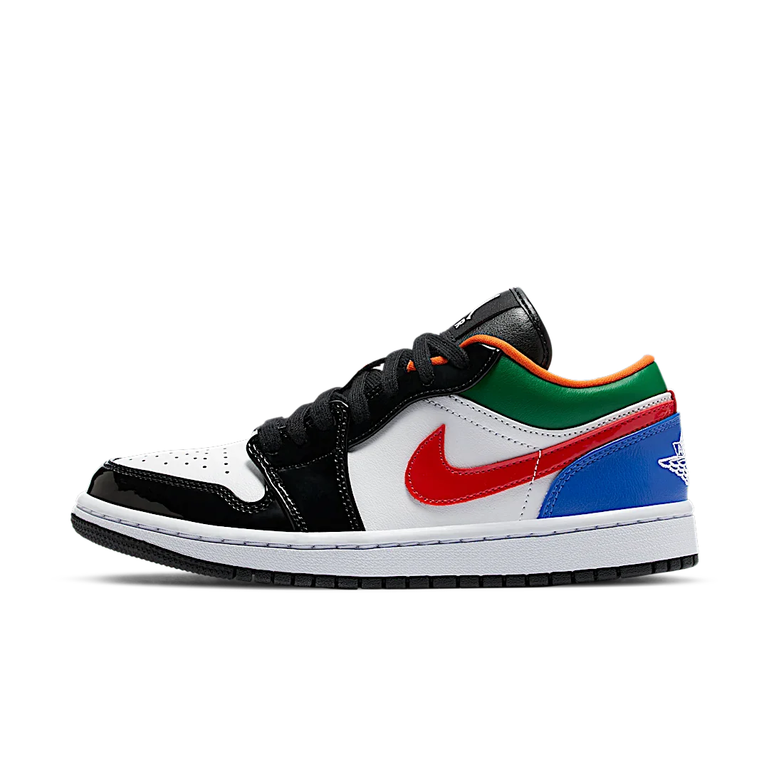 Air Jordan 1 Low Multi-Color Black Toe