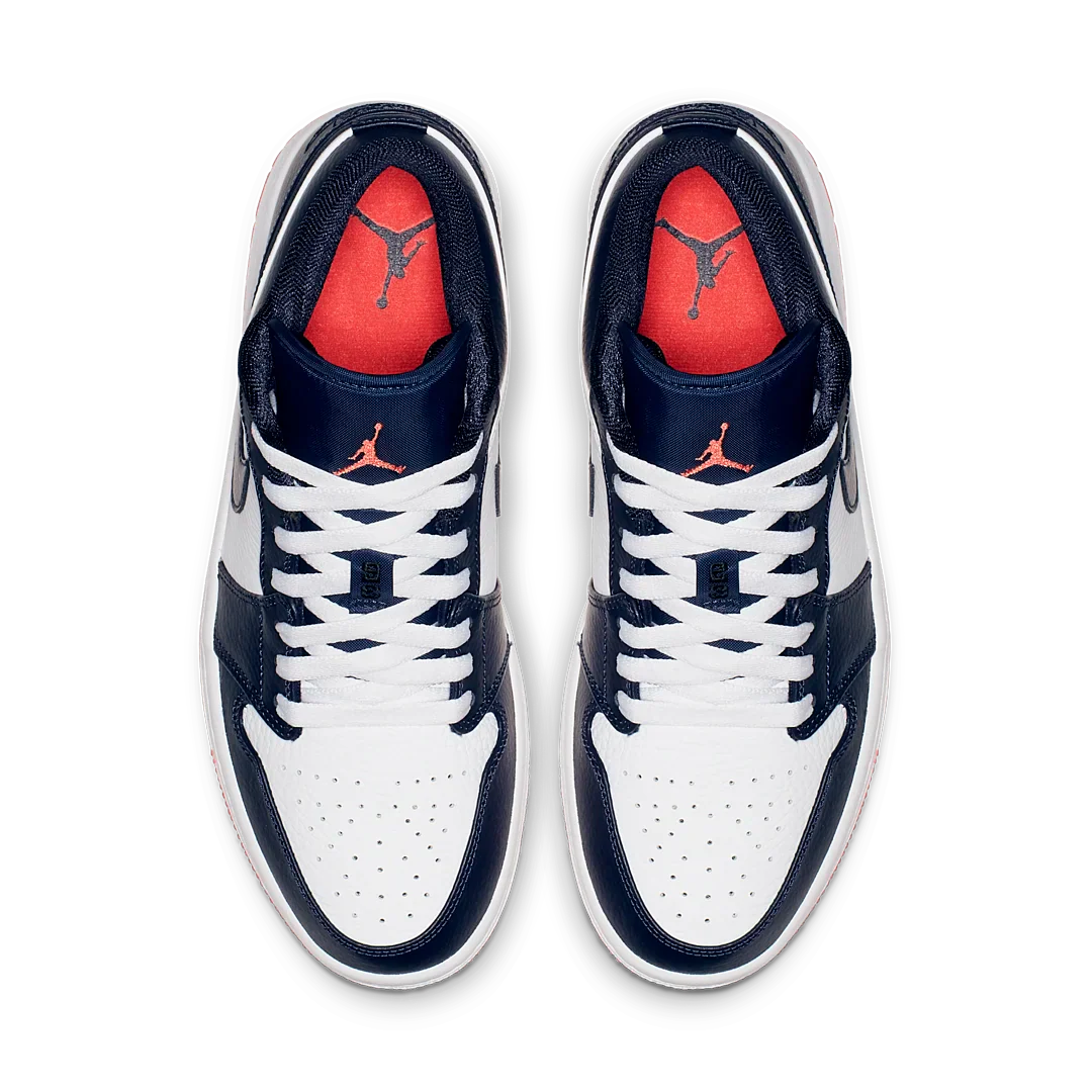 Air Jordan 1 Low Obsidian Ember Glow