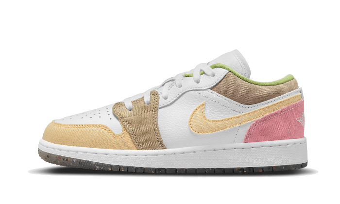 Air Jordan 1 Low Pastel Grind Vivid Green