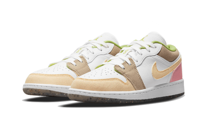 Air Jordan 1 Low Pastel Grind Vivid Green
