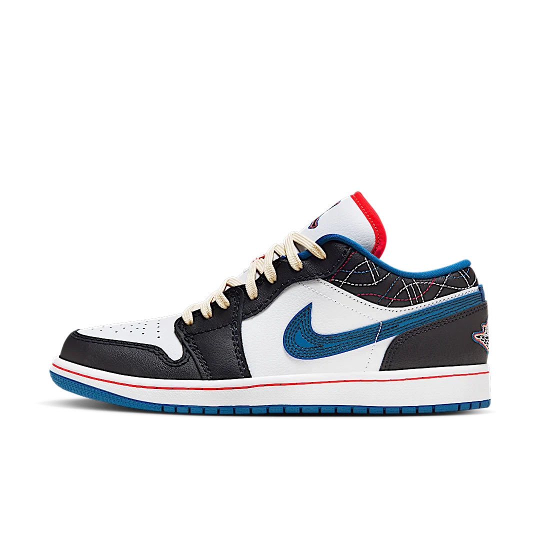 Air Jordan 1 Low SE Industrial Blue Sashiko