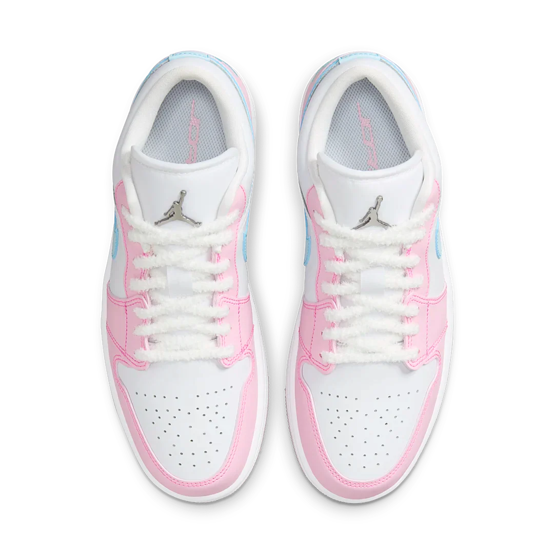 Air Jordan 1 Low SE Paw Print Pink Foam
