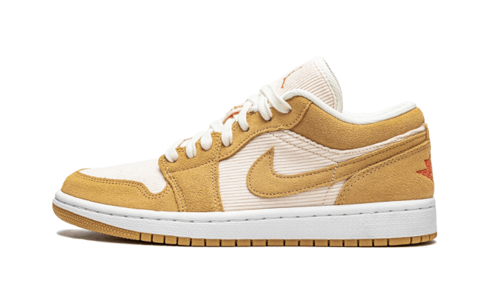 Air Jordan 1 Low SE Twine Orange Quartz Corduroy
