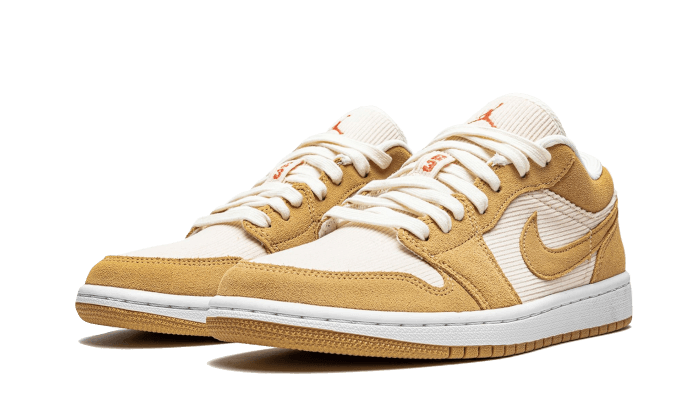 Air Jordan 1 Low SE Twine Orange Quartz Corduroy