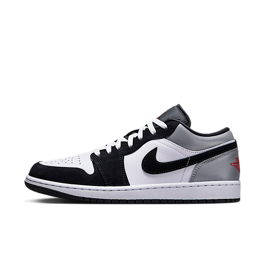 Air Jordan 1 Low SE White Fire Red Black Matte Silver