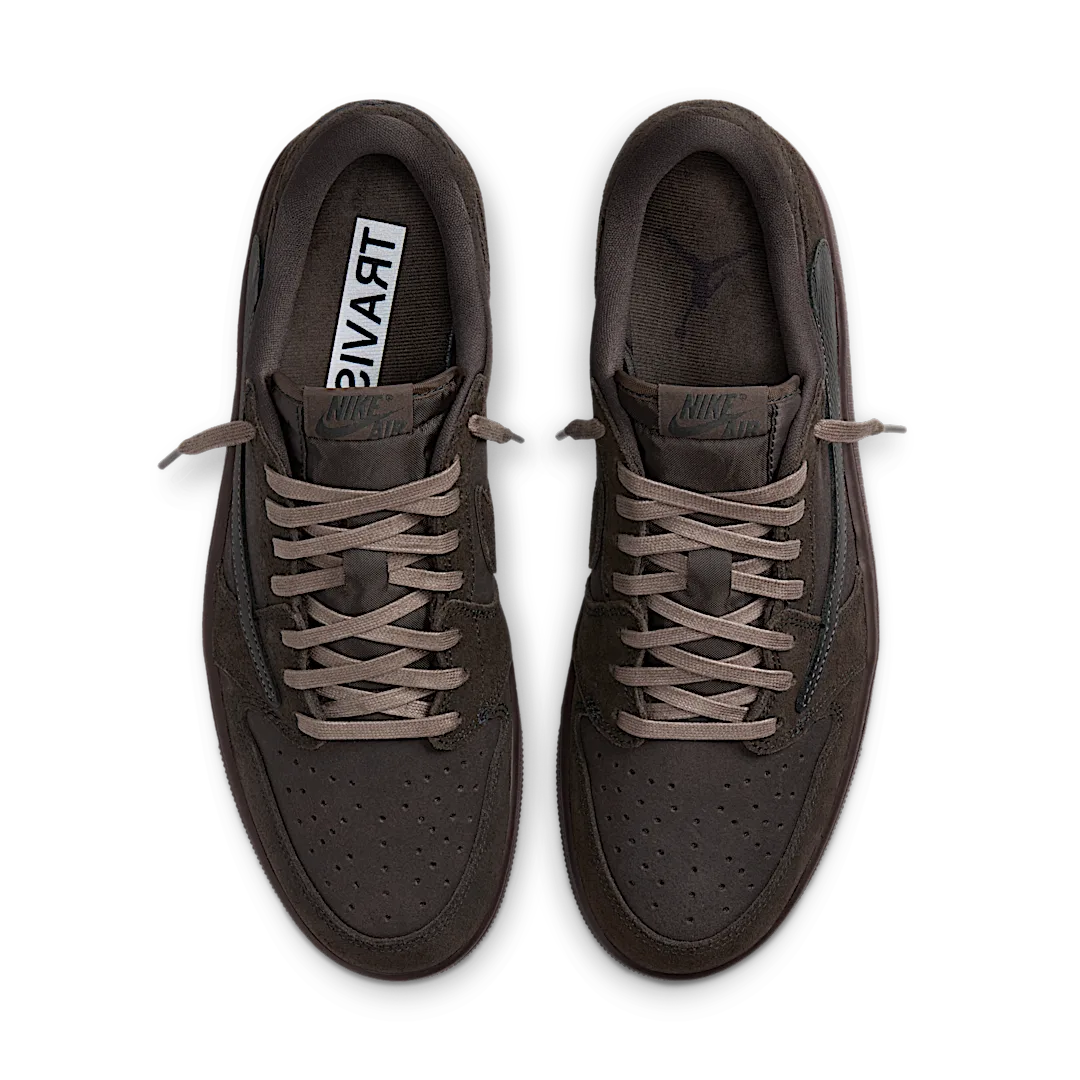 Air Jordan 1 Retro Low OG SP Travis Scott Velvet Brown