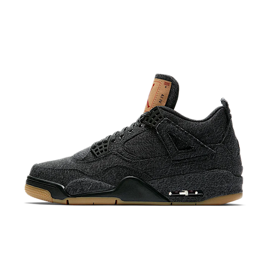 Air Jordan 4 Retro Levi's Black (Levi's Tag)