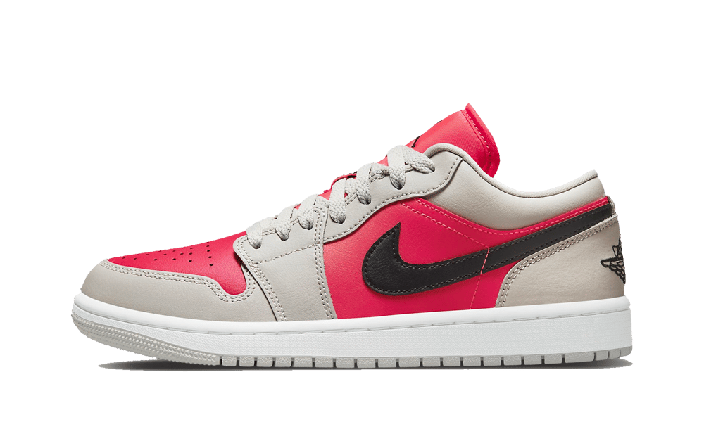 Air Jordan 1 Retro Low Light Iron Ore Siren Red