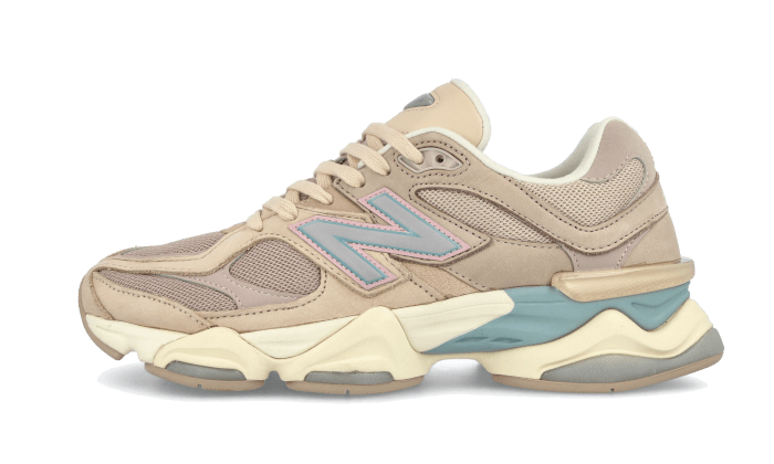 New Balance 9060 Ivory Cream Pink Sand