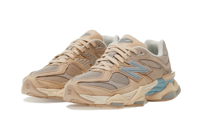 New Balance 9060 Ivory Cream Pink Sand