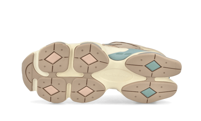New Balance 9060 Ivory Cream Pink Sand