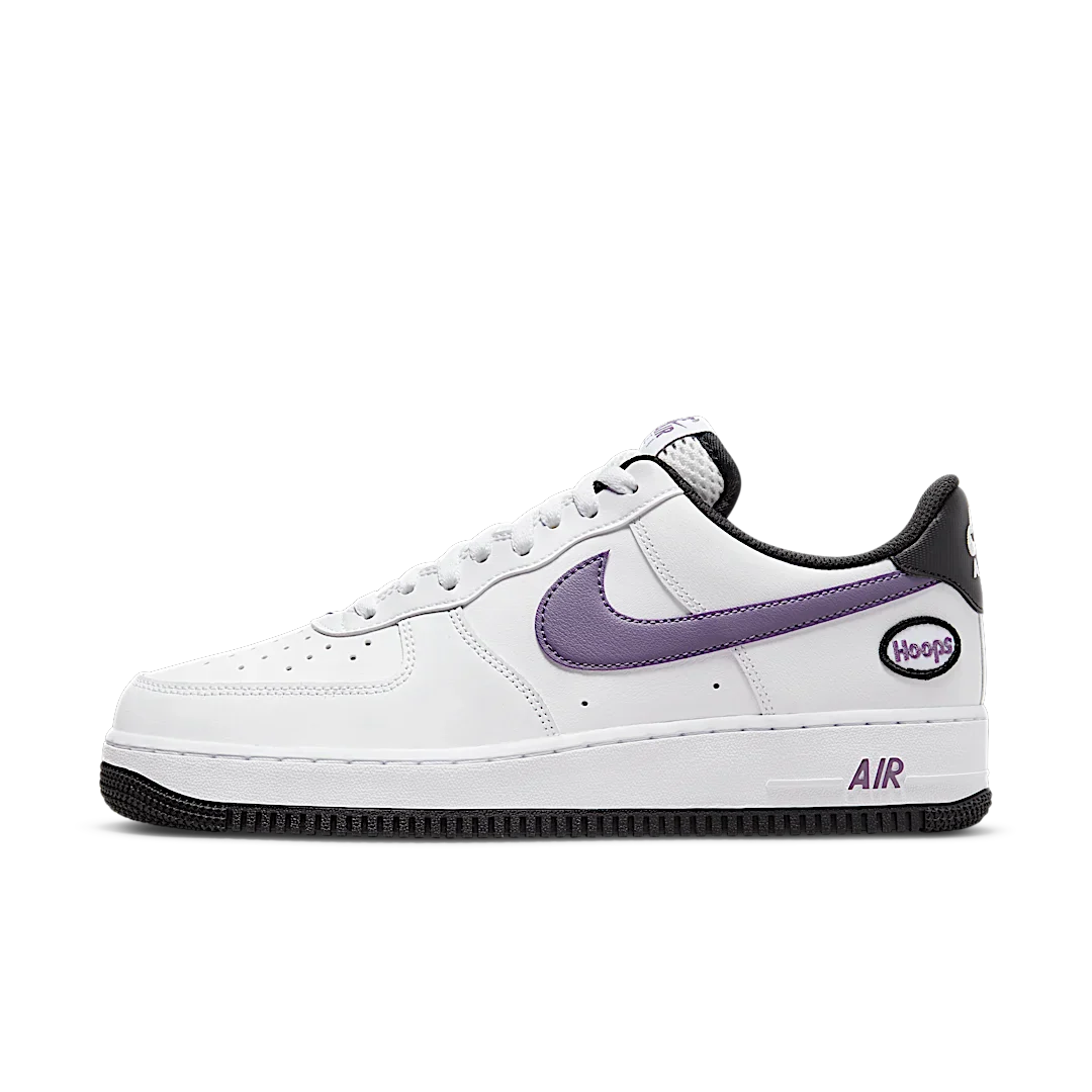 Nike Air Force 1 Low Hoops White Canyon Purple