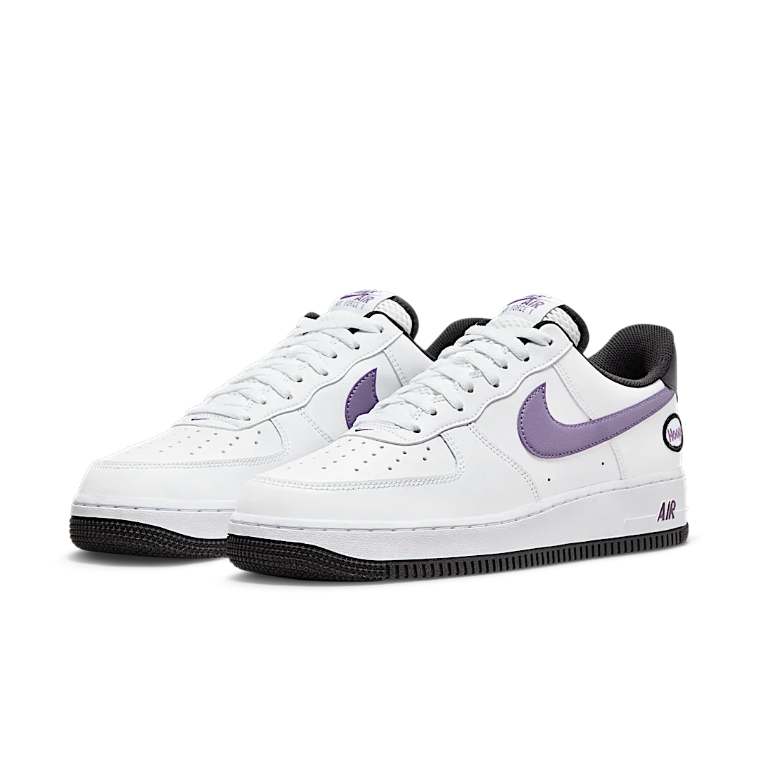 Nike Air Force 1 Low Hoops White Canyon Purple