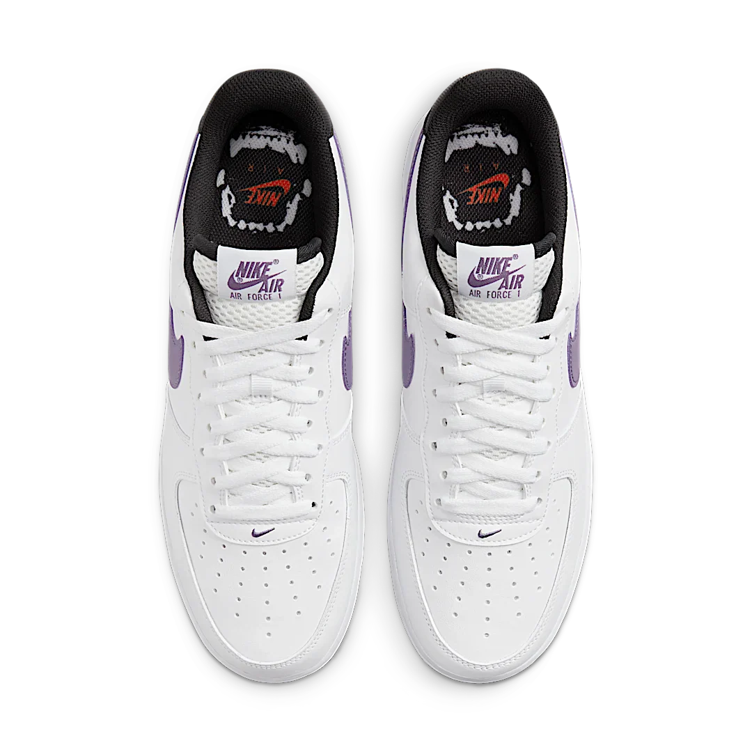 Nike Air Force 1 Low Hoops White Canyon Purple