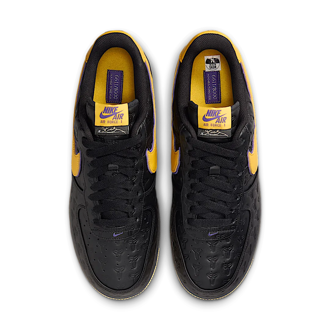 Nike Air Force 1 Low Kobe Bryant Lakers Away (Numbered Edition of 8000)
