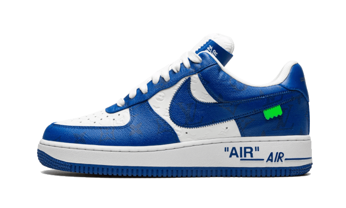 Louis Vuitton Nike Air Force 1 Low By Virgil Abloh White Royal