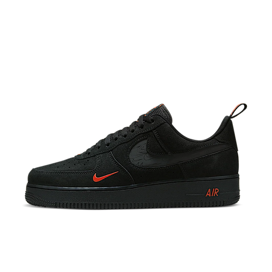 Nike Air Force 1 Low Multi-Swoosh Black Crimson