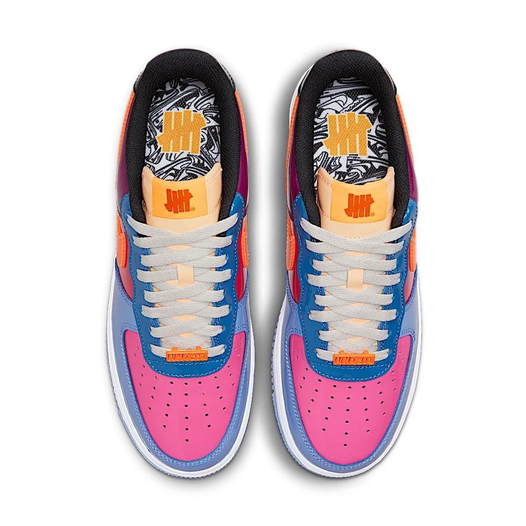 Nike Air Force 1 Low SP Undefeated Multi-Patent Total Orange