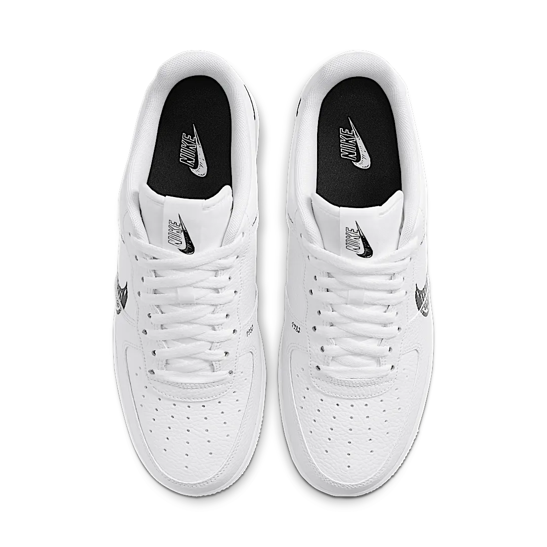 Nike Air Force 1 Low Sketch White Black