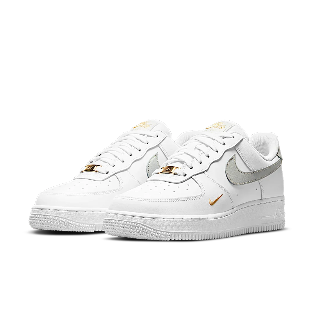 Nike Air Force 1 Low White Grey Gold