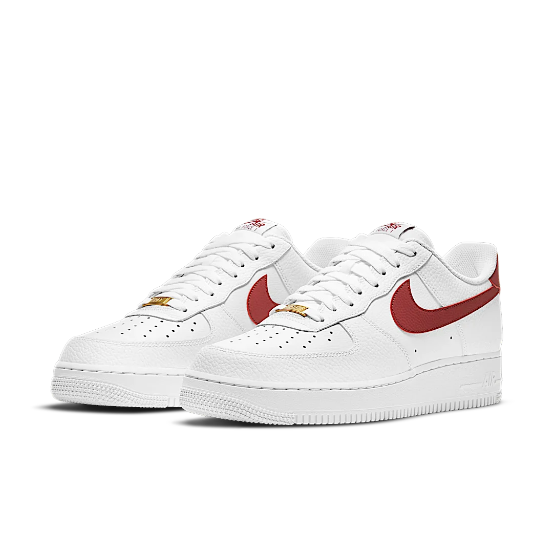 Nike Air Force 1 Low White Team Red