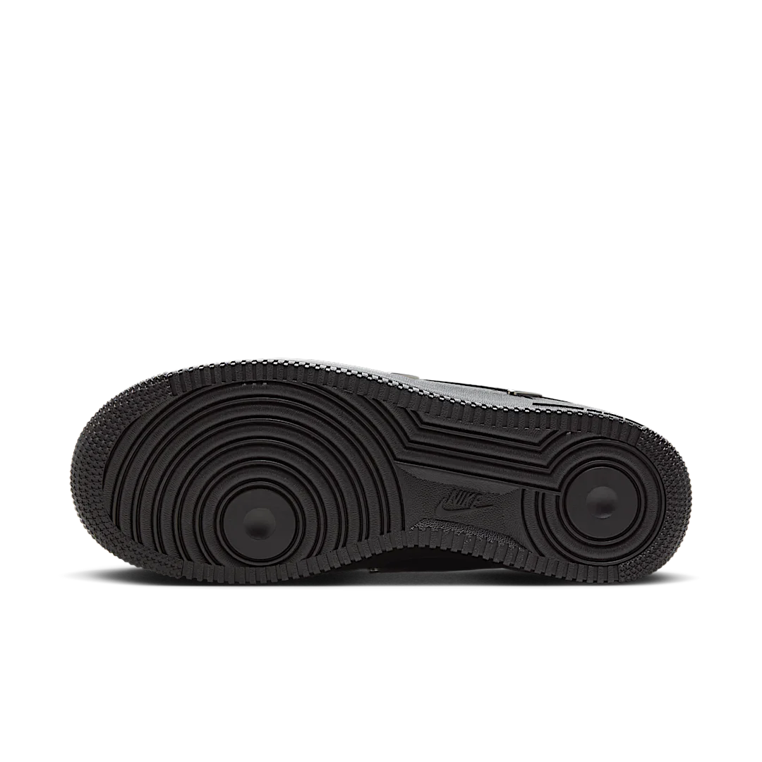 Nike Air Force 1 Low '07 LX Black Silver Mini Swoosh