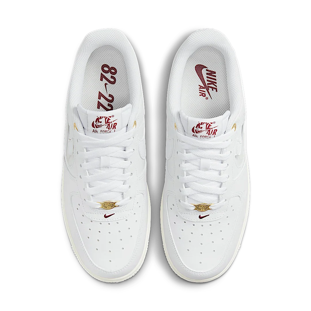 Nike Air Force 1 Low '07 Premium History Of Logos White Sail