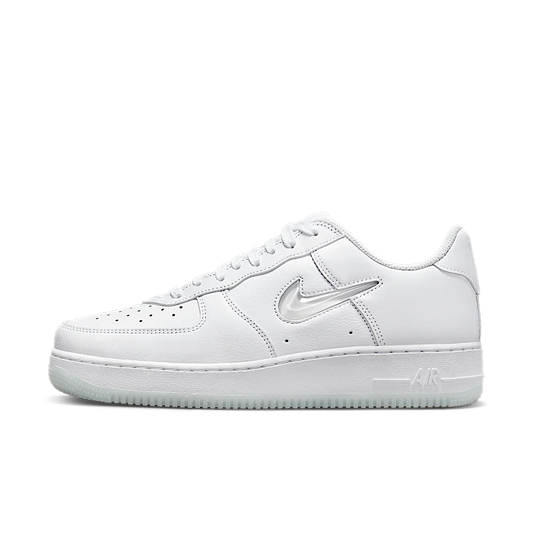 Nike Air Force 1 Low '07 Retro Color of the Month Jewel Swoosh Triple White