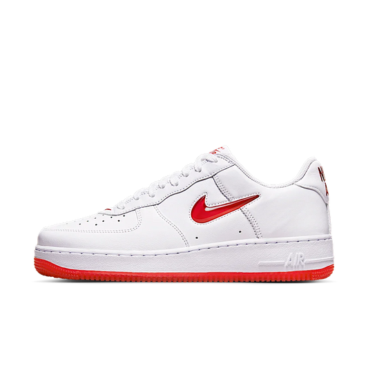 Nike Air Force 1 Low '07 Retro Color of the Month Jewel Swoosh University Red