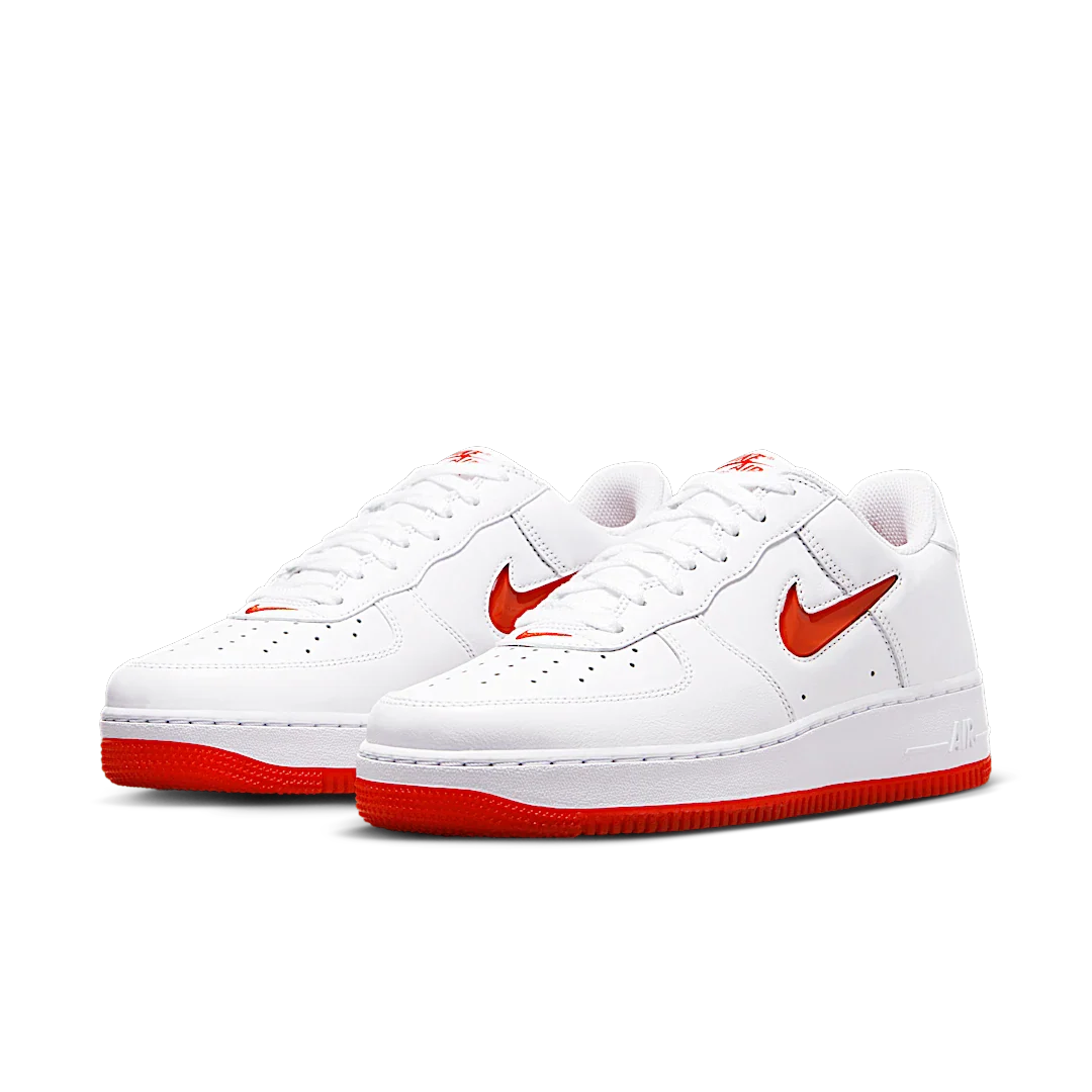Nike Air Force 1 Low '07 Retro Color of the Month Jewel Swoosh University Red