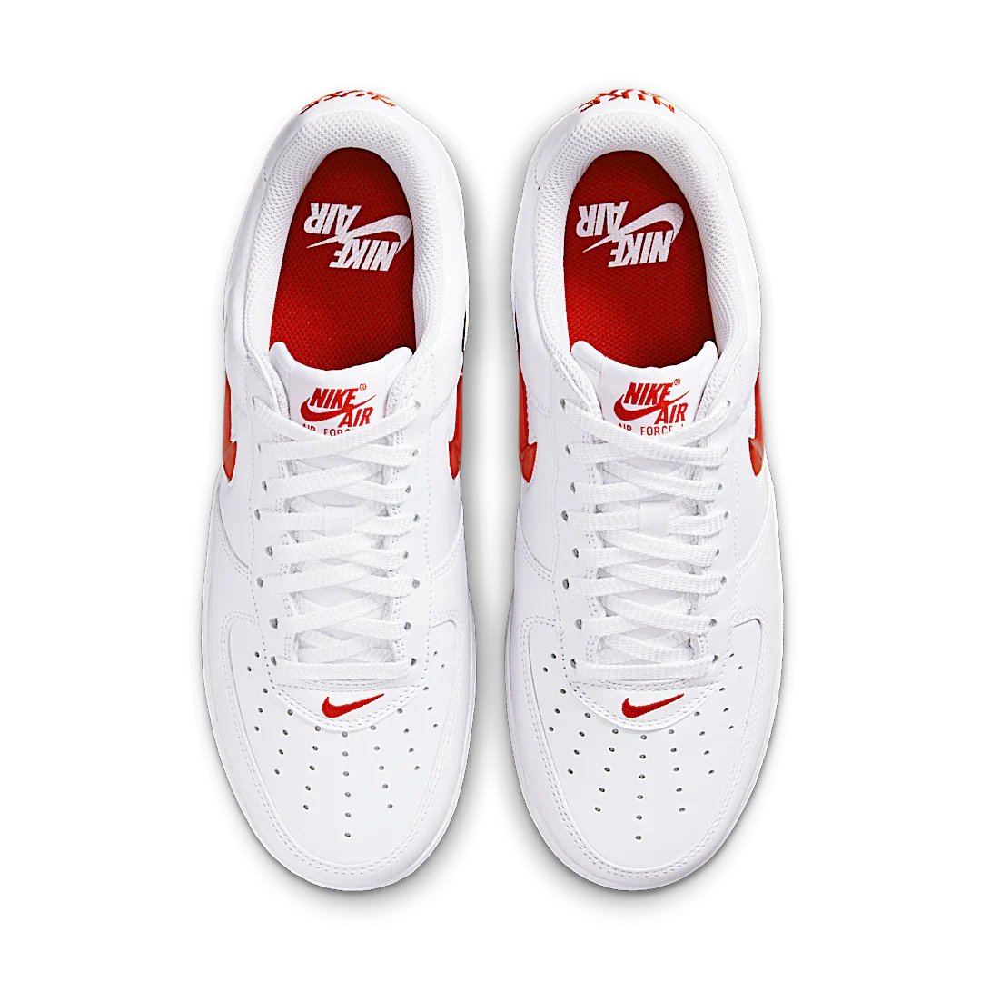 Nike Air Force 1 Low '07 Retro Color of the Month Jewel Swoosh University Red