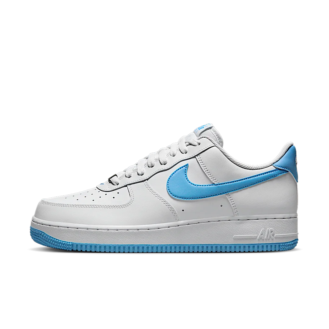 Nike Air Force 1 Low '07 White Aquarius Blue