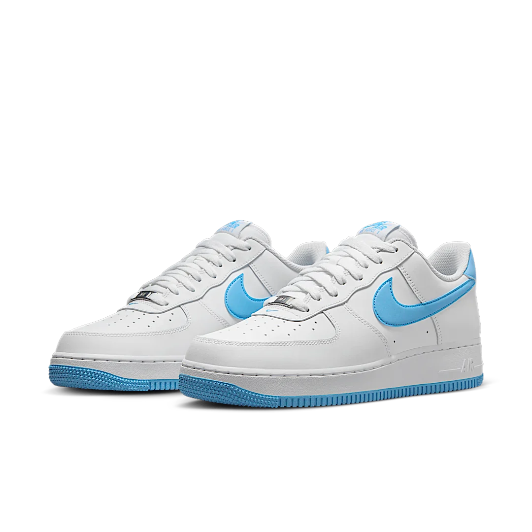 Nike Air Force 1 Low '07 White Aquarius Blue