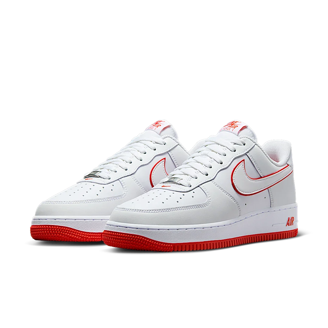 Nike Air Force 1 Low '07 White Picante Red