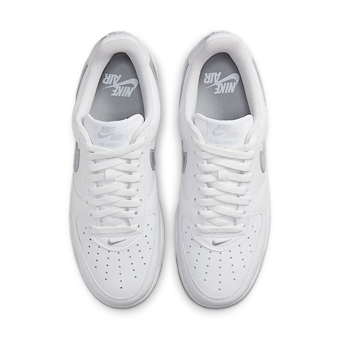 Nike Air Force 1 '07 Low Color of the Month White Metallic Silver