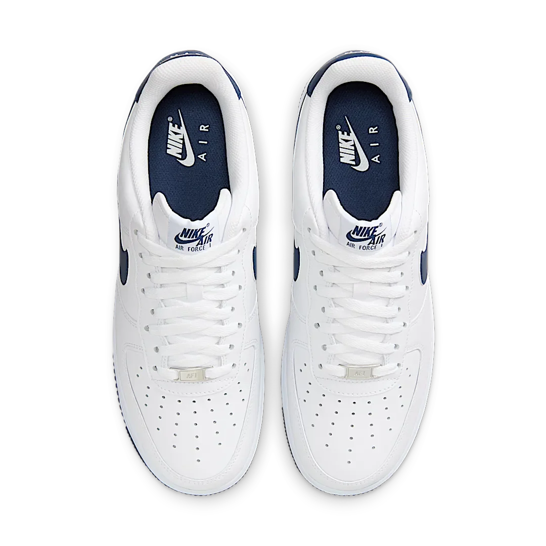 Nike Air Force 1 '07 White Midnight Navy (2024)
