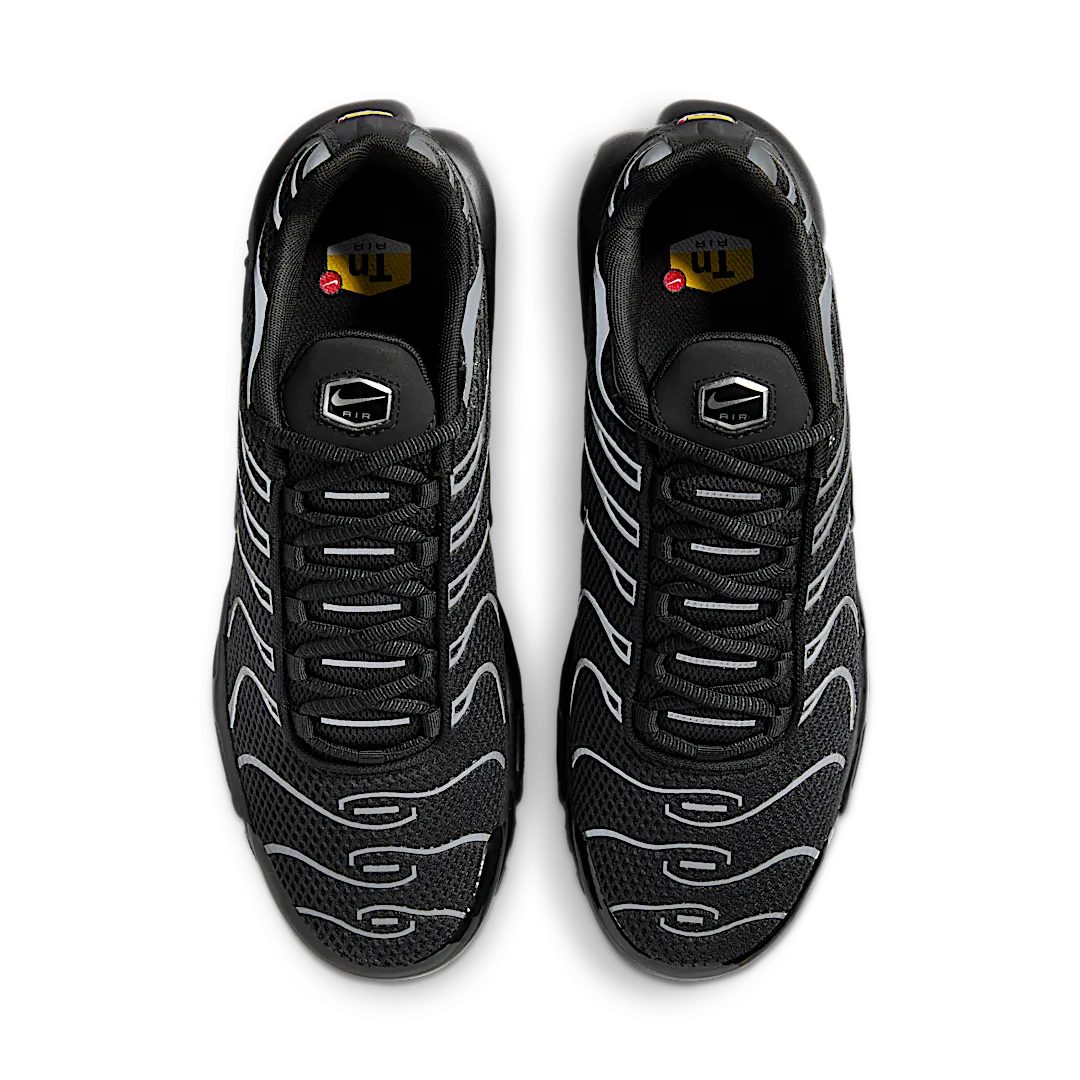 Nike Air Max Plus Premium Black Reflective Silver
